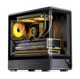 Case PC JONSBO M-ATX D200 Black – GPU 410mm| AIO 240mm| M-ATX